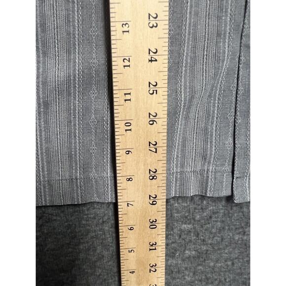 Tommy Bahama Silk Shirt Mens Large Gray Short Sleeve Button Down Casual Hawaiian - Picture 8 of 9